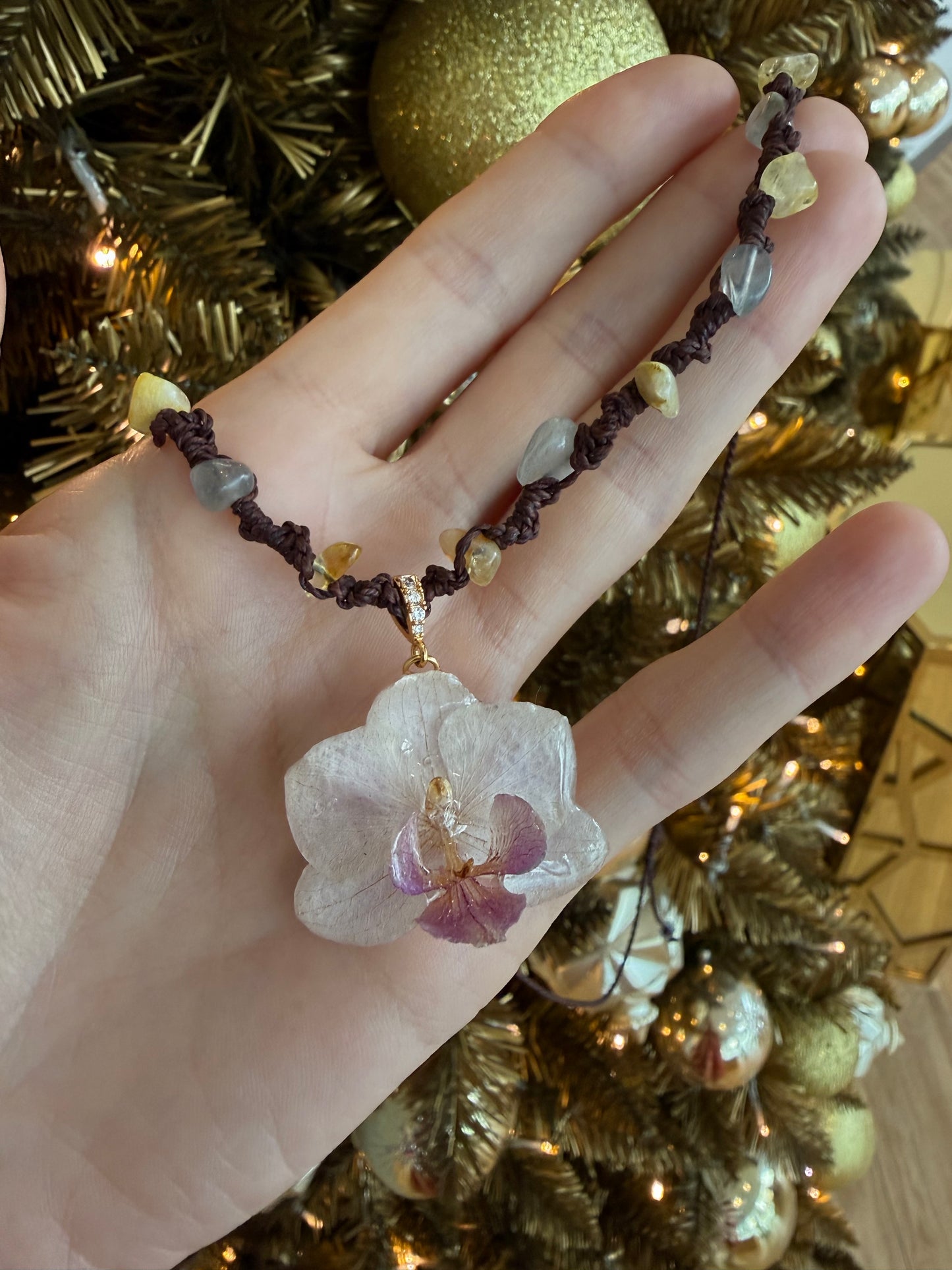 Necklace "Lunar Bloom"