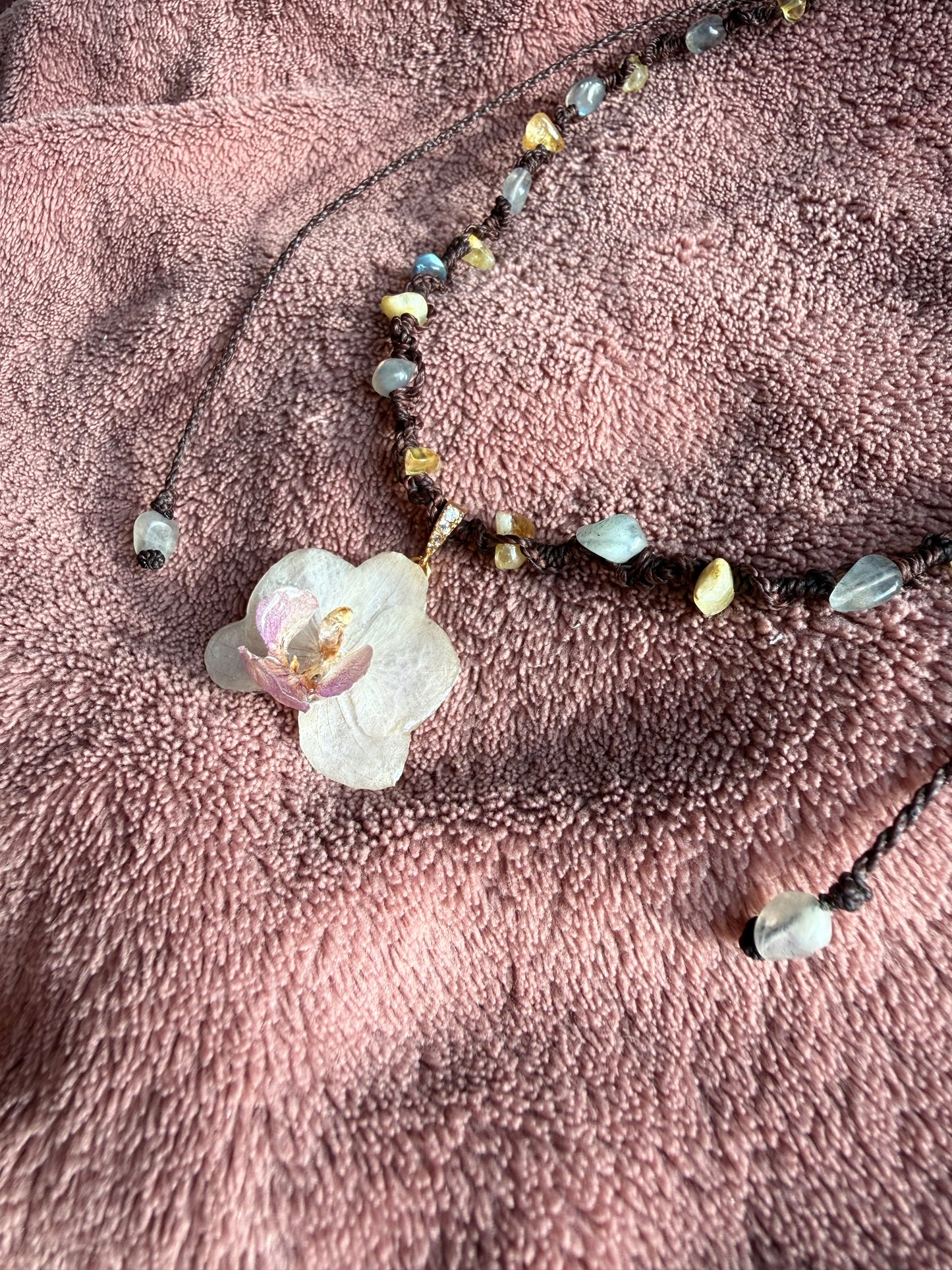 Necklace "Lunar Bloom"