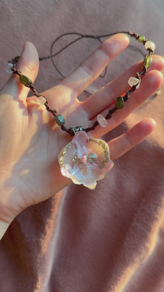 Orchid Harmony Necklace